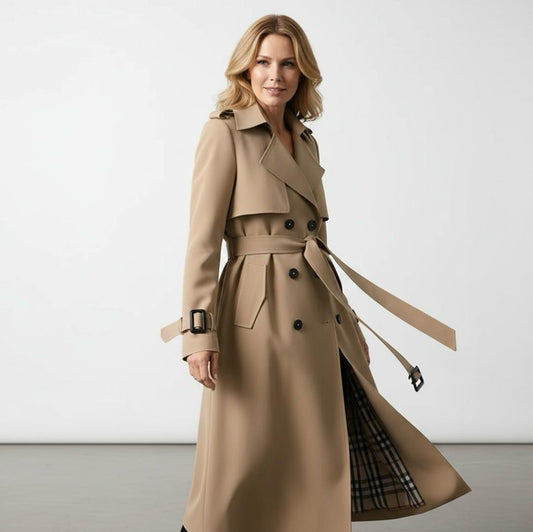 Linnéa™ | Elegant tidlös trenchcoat för kvinnor