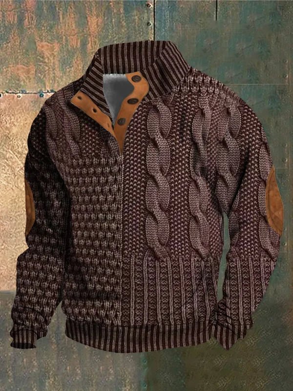 Örjan™ – Vintage-mönstrad tröja