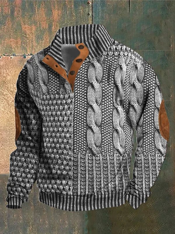 Örjan™ – Vintage-mönstrad tröja