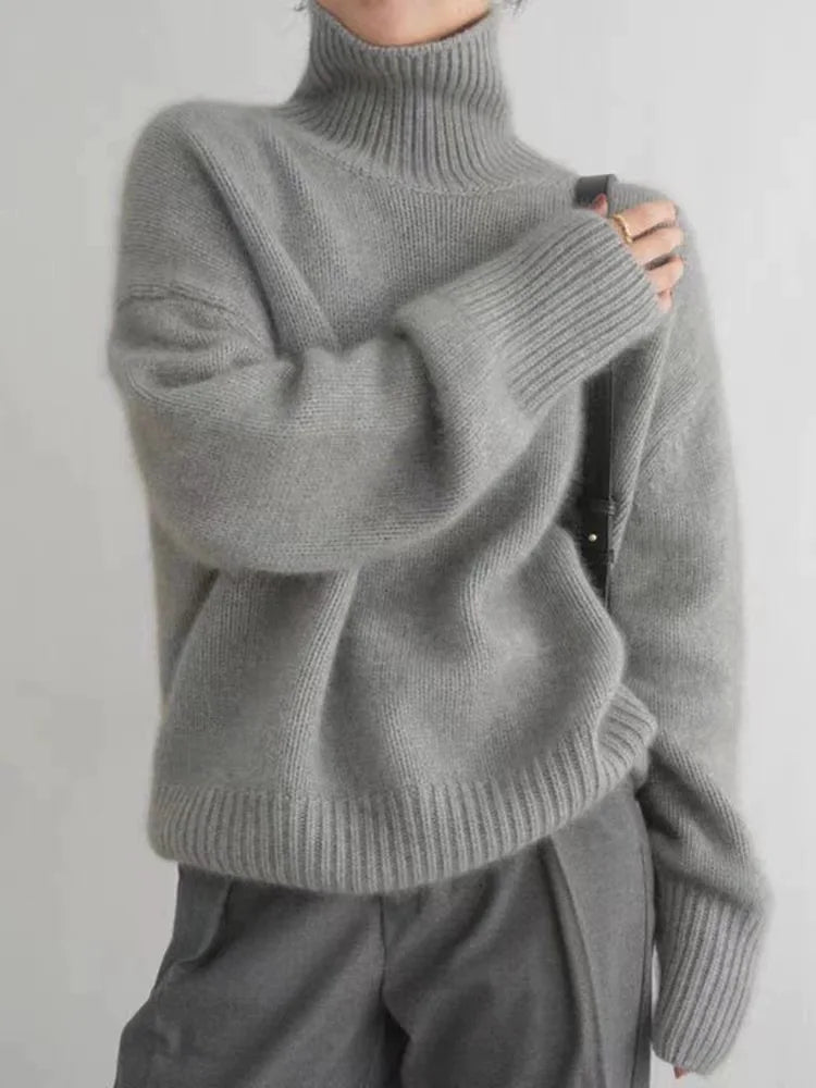Klara™ | Lyxig polotröja i kashmir