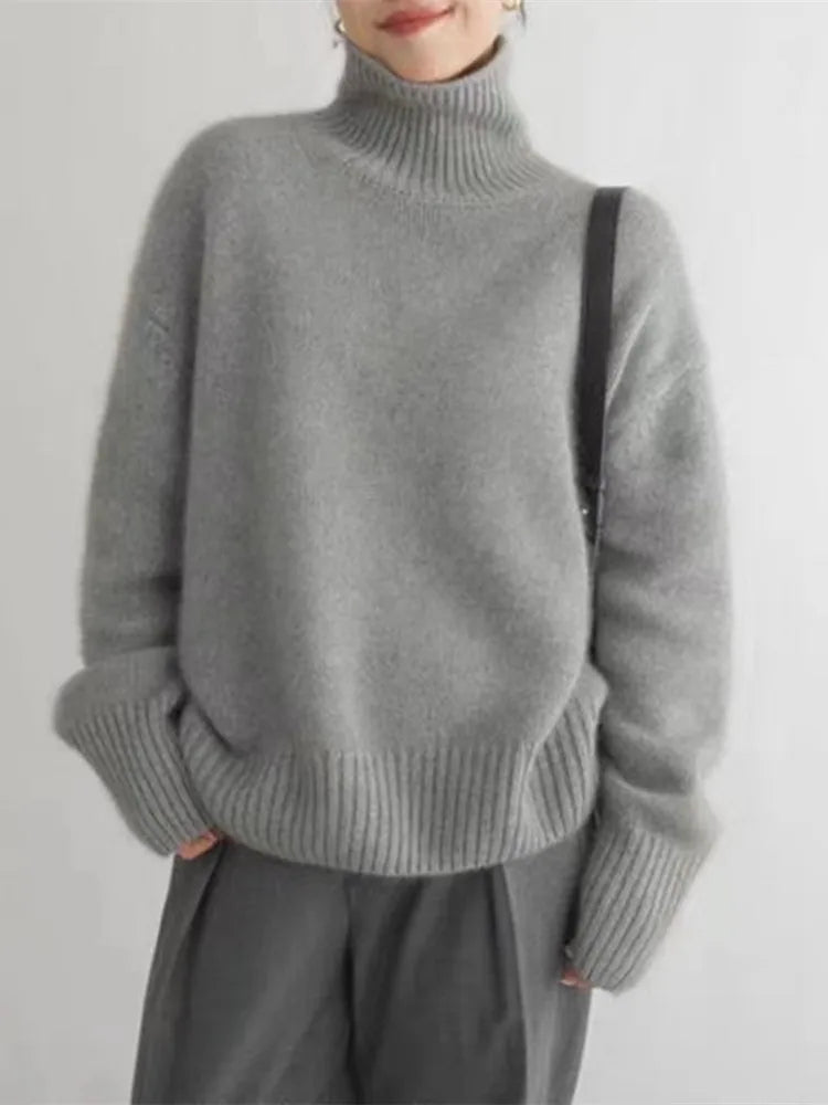 Klara™ | Lyxig polotröja i kashmir