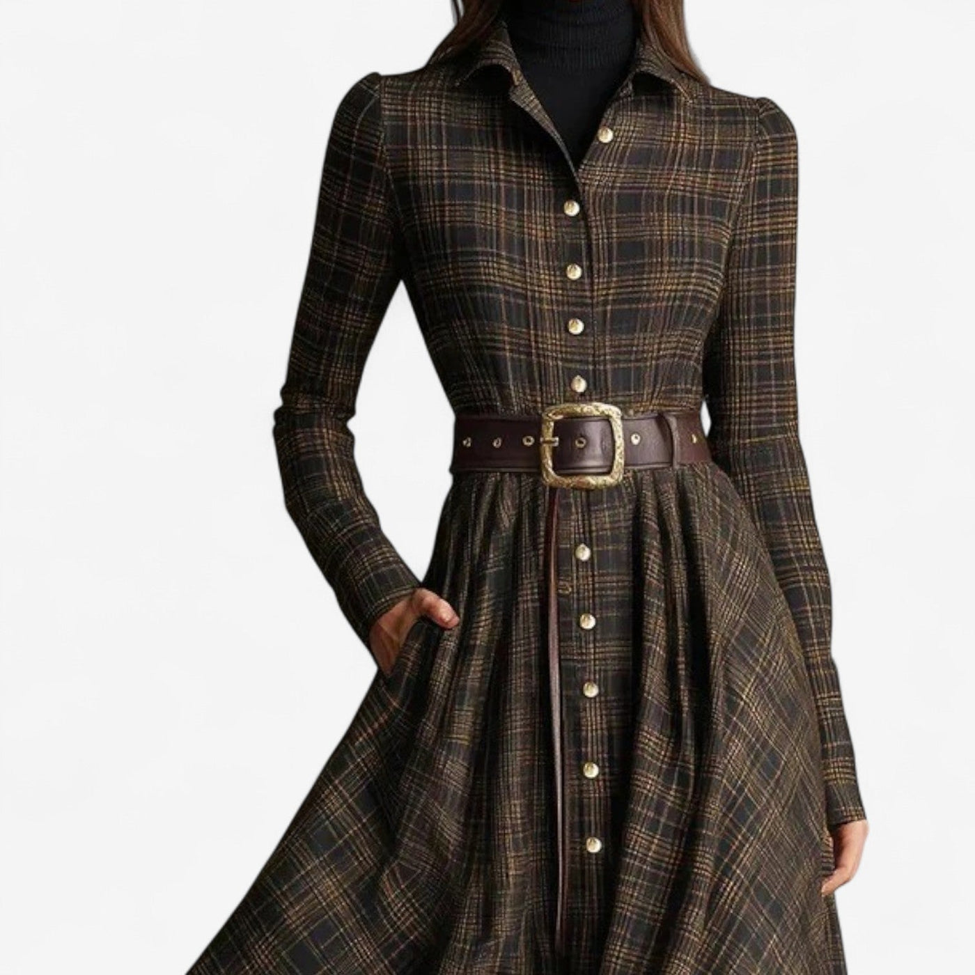 Camilla™ | Abito Maxi d’Ispirazione Vintage