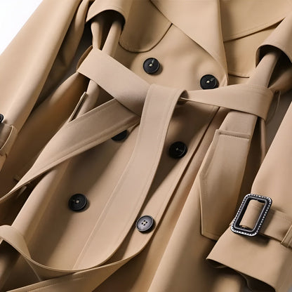 Linnéa™ | Elegant tidlös trenchcoat för kvinnor