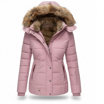 Elisa ™ | Cappotto invernale foderato in pelliccia