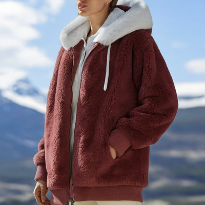 Sara™ | Piumino invernale con cappuccio